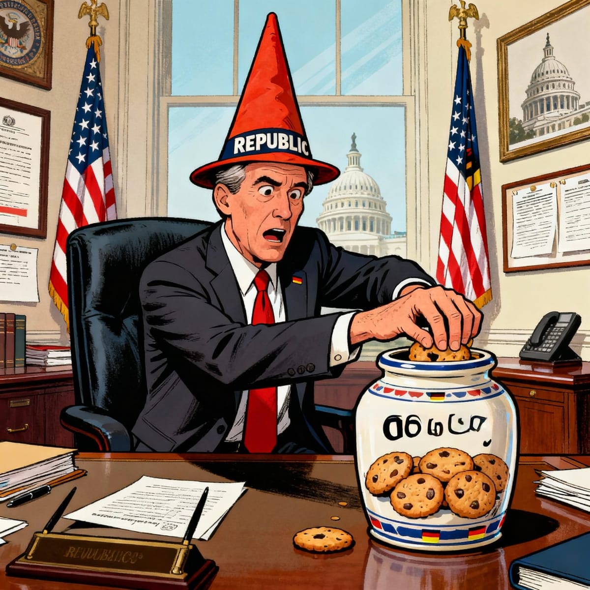 Ohio Congressman Dave Taylor Apologizes For Swastika Incident, Claims It Was “History Homework That Got Out of Hand”