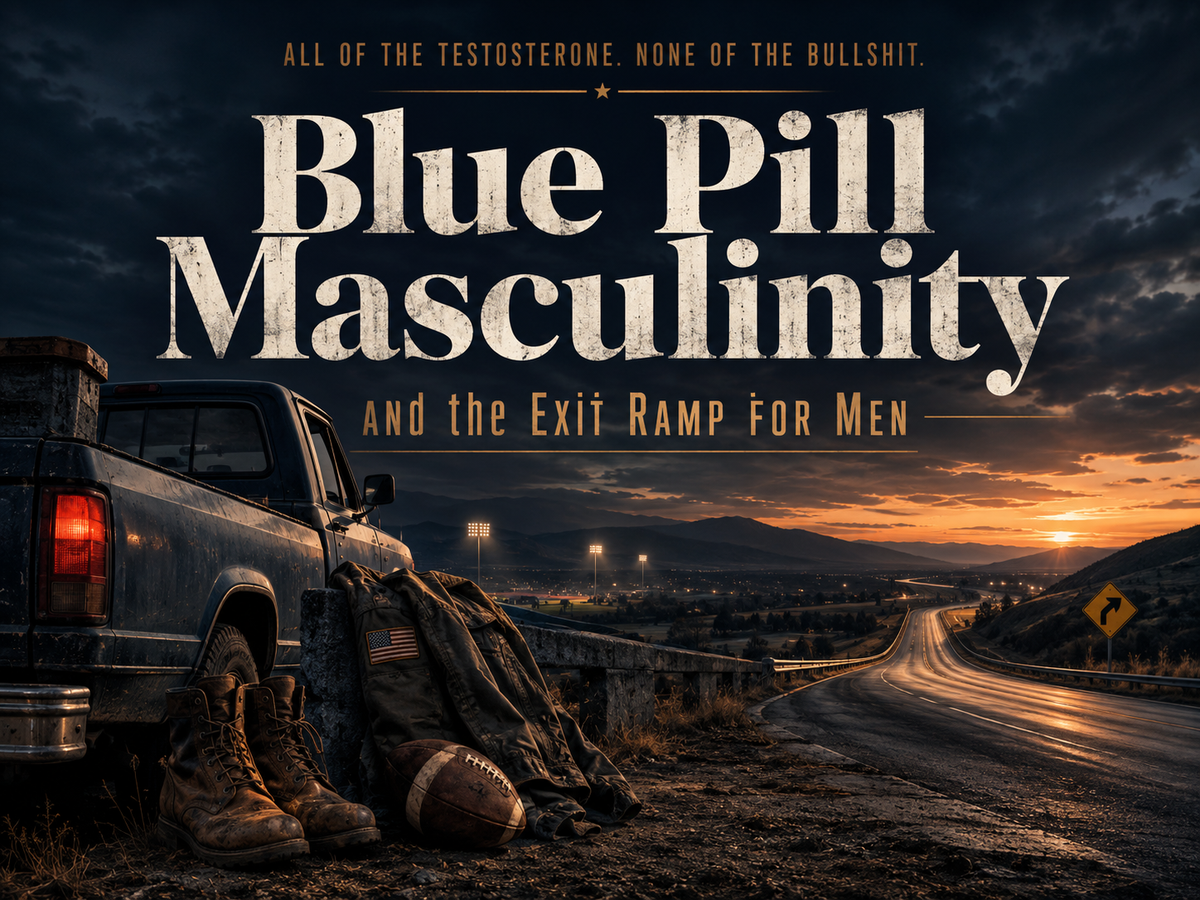 Blue Pill Masculinity and the Exit Ramp for Men