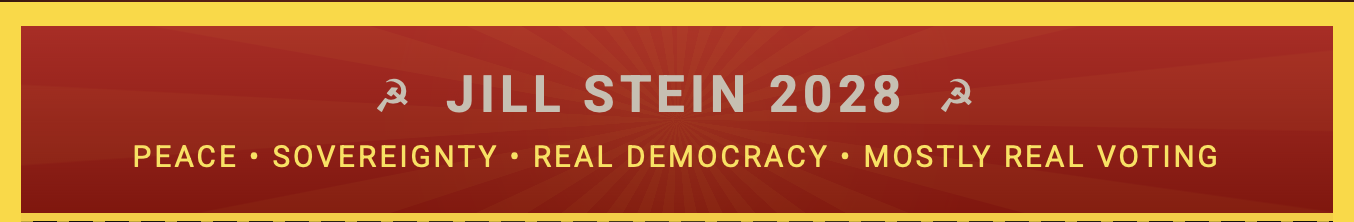 Putin Endorses Jill Stein '28