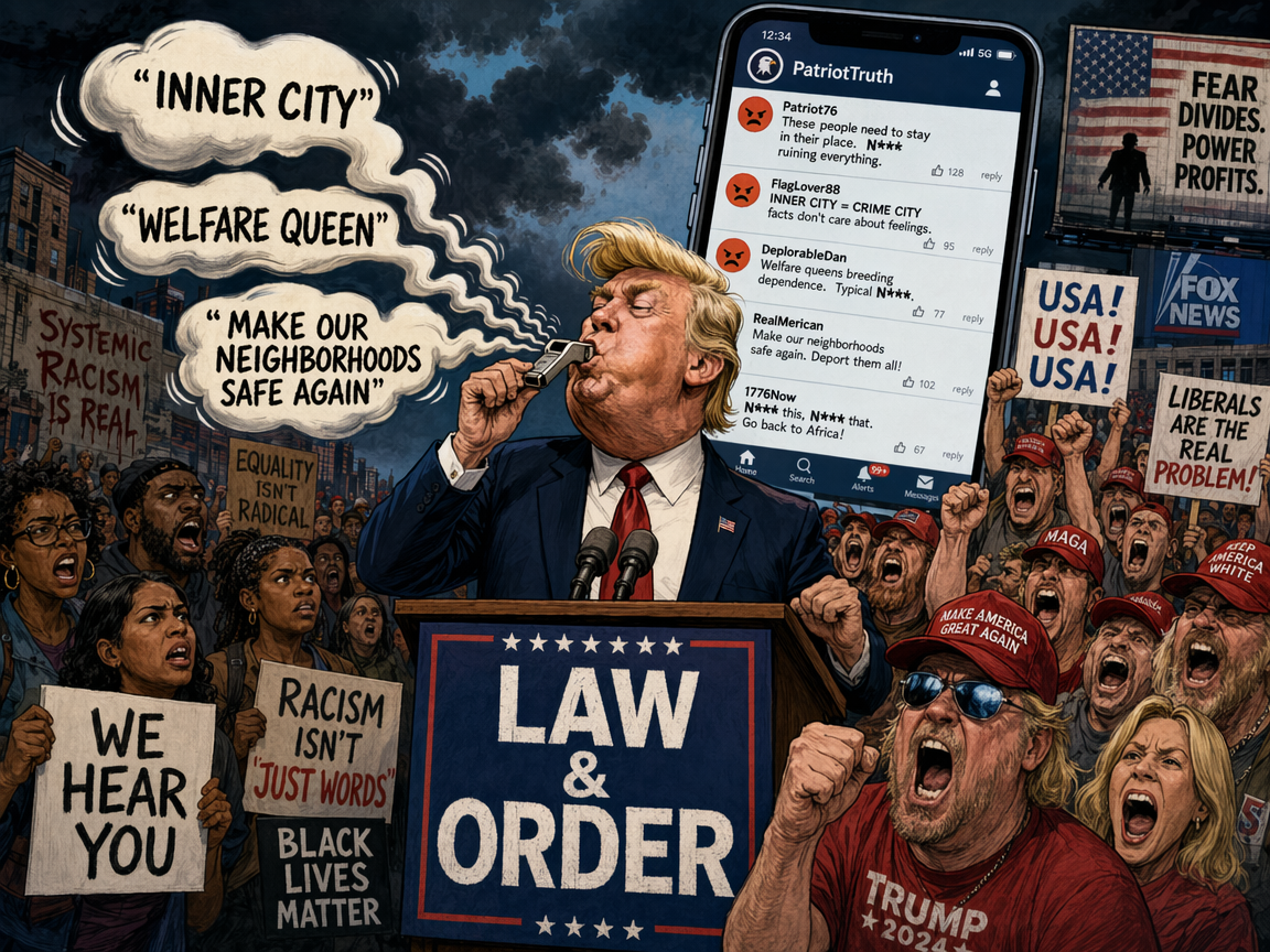 How Racism Became “Normal” Again in America: Dog Whistles, Slurs and Weaponized Stupidity