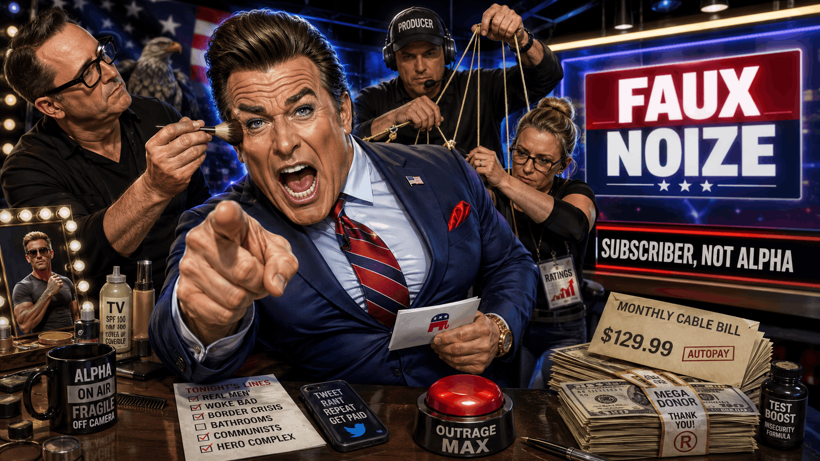 Fox News Is Not Defending Masculinity. It Is Defending Male Fragility.