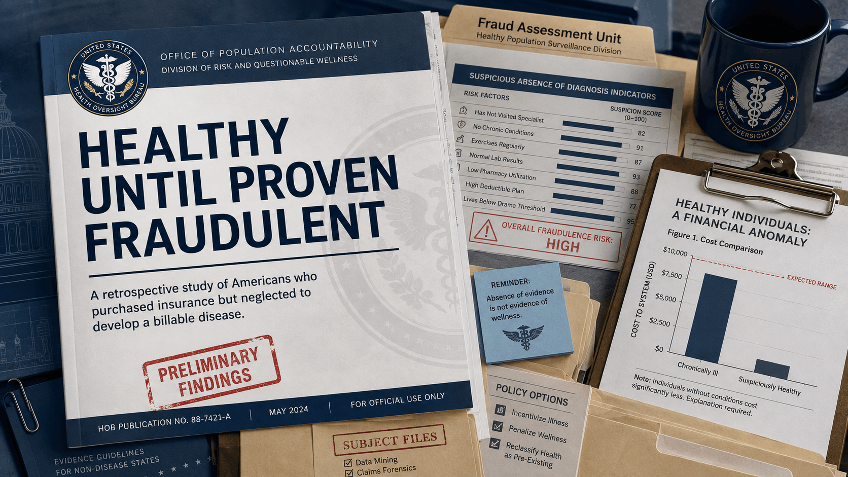 Healthy Until Proven Fraudulent