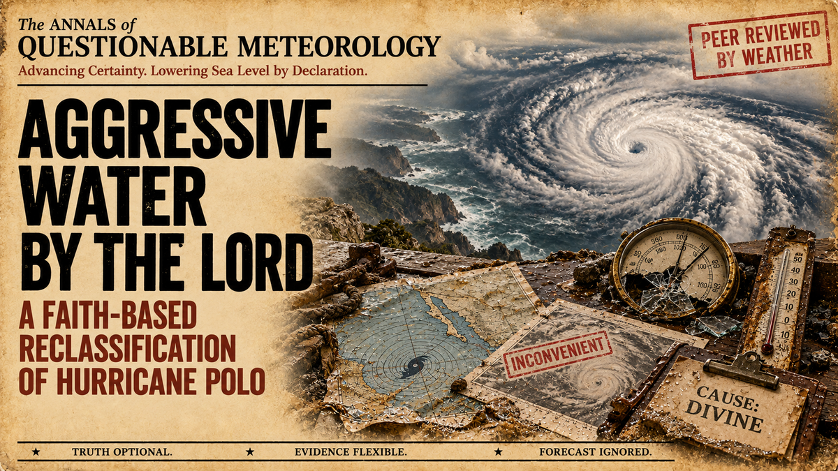 Faith Based Reclassification of Weather