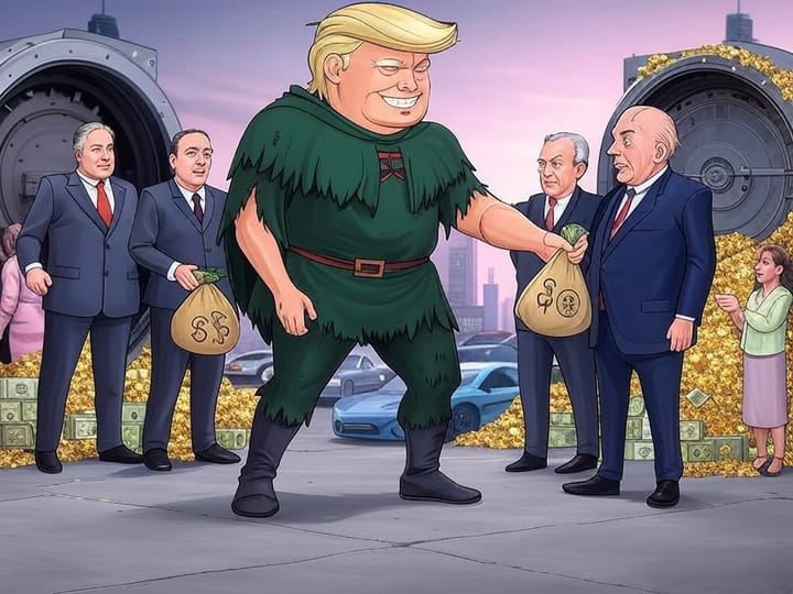 Trump is curing the disease by killing the patient.