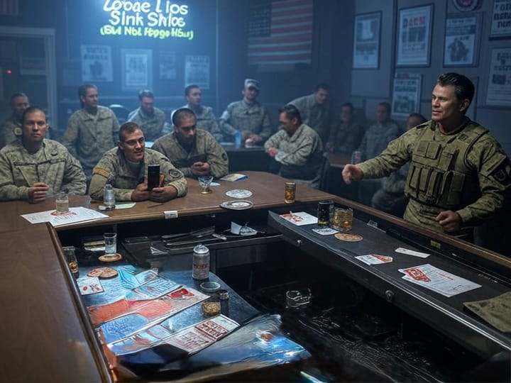 Loose lips sink ships, but not happy hour!