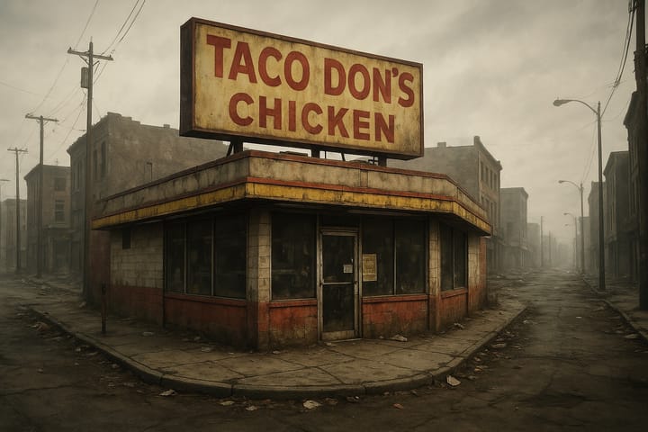 Taco Don's House Specialty: Right Wing Chicken Asshole Surprise