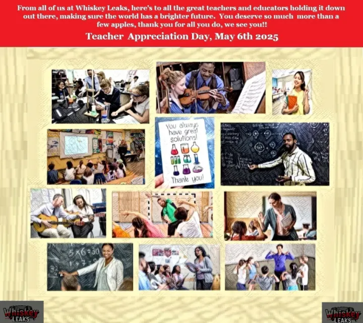 Happy Teacher Appreciation Day to all the educators out there!