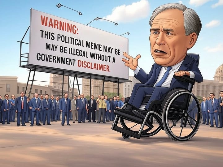 The Texas legislature: bravely protecting politicians from Photoshop, one Class A misdemeanor at a time
