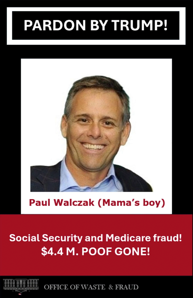 Let's talk about Paul Walczak's Pardon...