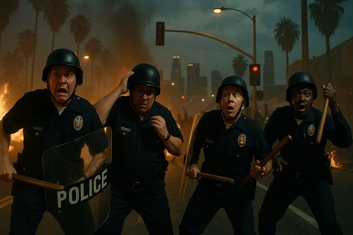 From all of us, to all of you: Fuck the LAPD
