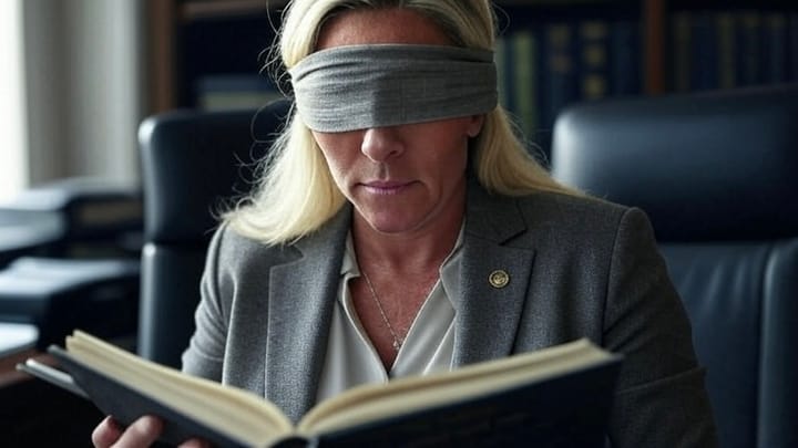 The Marjorie Taylor Greene Method™: Because Who Needs Reading in Congress?