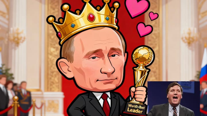 Tucker Carlson Declares Putin "Most Popular Leader" – Naturally, We All Agree!