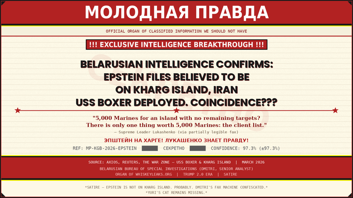 !!! EXCLUSIVE INTELLIGENCE BREAKTHROUGH !!!