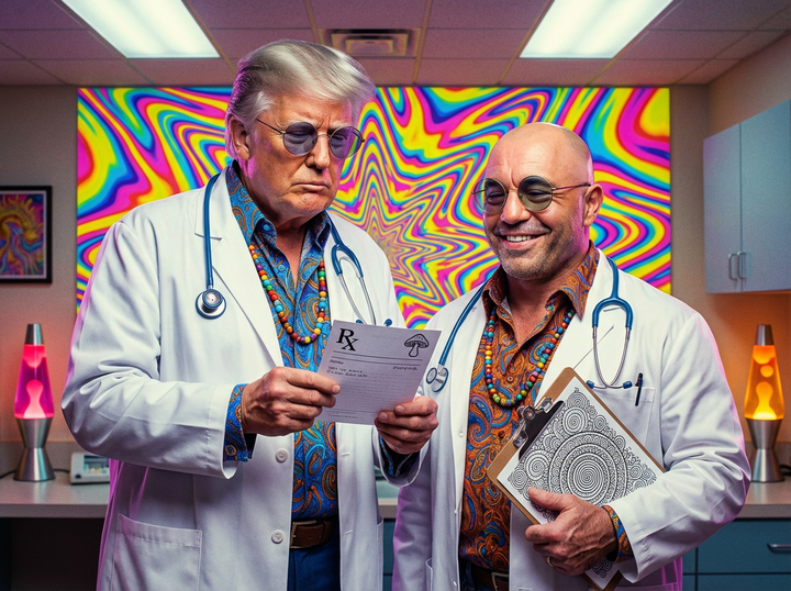 The Drug That's Actually Helping Veterans Got Approved Because Joe Rogan Texted the President. Sure.