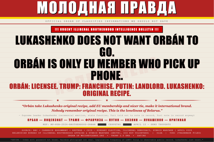 !!! ORBAN NOT ATTACKED BY BELARUS - BOMB REALLY LOVE LETTER FROM PUTIN !!!