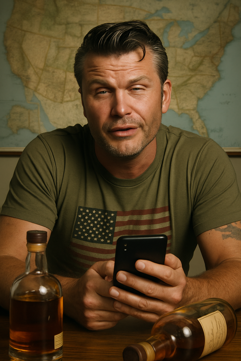 Join the military and let the enemy know where you are!