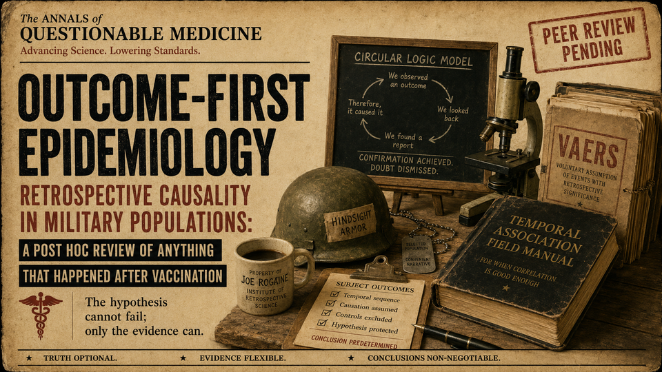 A Scientific Breakthrough: Determining Outcomes Prior to Gathering Evidence