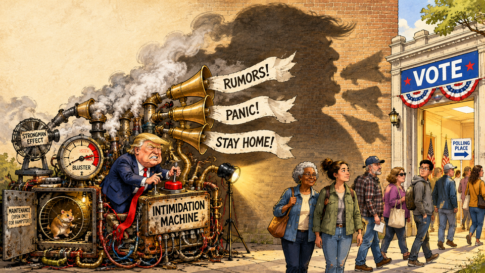 The Strongman Would Like You to Stay Home